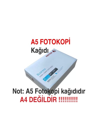 Xerox Business A5 Fotokopi Kağıdı 500 Lü Paket