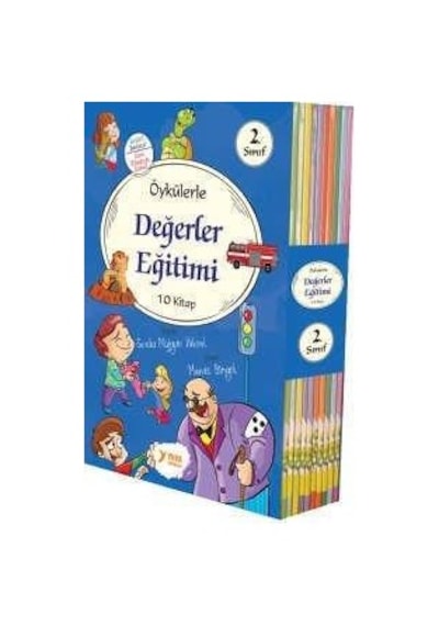Yuva 2. Sınıf Öykülerle Değerler Eğitimi Seti 10 Kitap