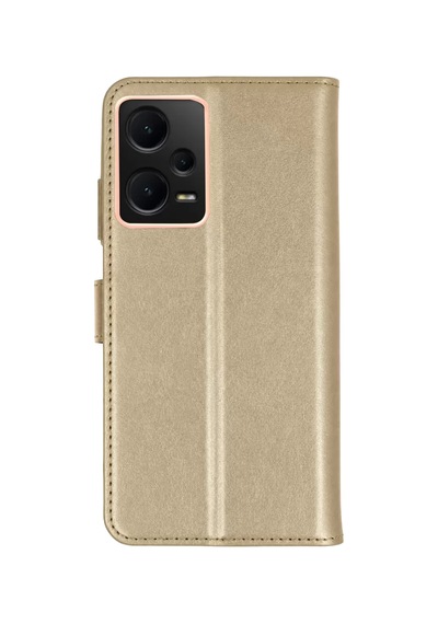 Sh Xiaomi Redmi Note 12 5g Trend S Kapaklı Kılıf - Gold Najmaddin