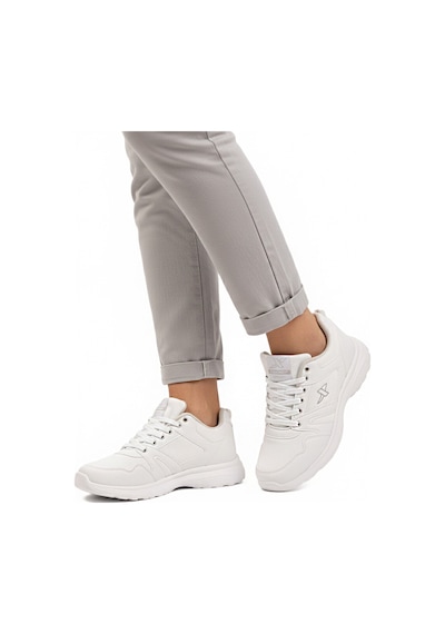 Beyaz Hafif Esnek Unisex Spor Ayakkabı Xstep 020-cilt G Beyaz-beyaz
