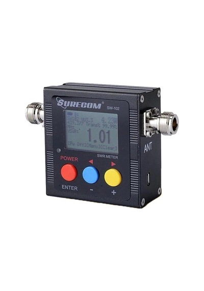 Surecom Sw-102 125-525 Mhz Vhf/uhf Dijital Anten Güç Ve Swr Metre Güç Watt Metre Telsiz Surecom - 234285529