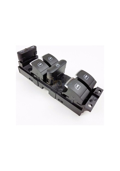 Volkswagen Golf 4 Sol Ön Cam Açma Düğmesi 1997-2004 Kromlu