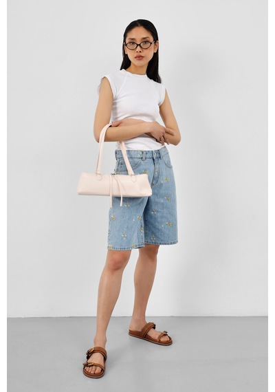 Shule Bags Core Basic Baget Çanta Pudra Pembe