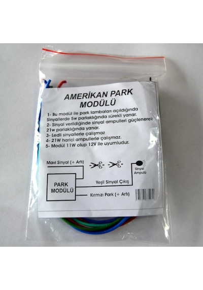 Ford Connect 2000-2020 Amerikan Park Sinyal Modülü