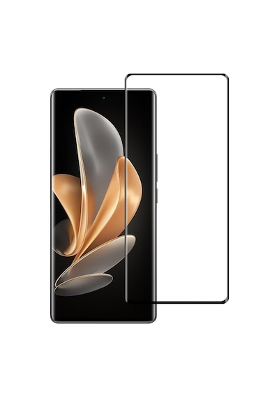 Infinix Zero 30 4g/5g Uyumlu Tam Kaplayan Ekran Koruyucu Edge Kavisli Temperli Kırılmaz Cam