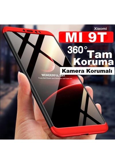 Xiaomi Mi 9T Kilif Zore Kamera Korumali 360 Tam Koruma Ays 395508098