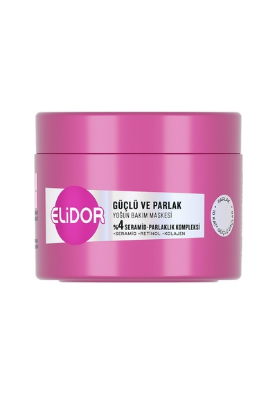 Elidor Güçlü & Parlak Maske 220 Ml - 7 Adet Tarı