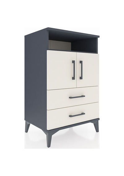 Hyperion Komodin 2 Raflı 2 Çekmeceli 2 Kapaklı 60x44x96 Antrasit-aytaşı Antrasit Hyperion Komodin 2 Raflı 2 Çekmeceli 2 Kapaklı 60x44x96 Antrasit-aytaşı Antrasit