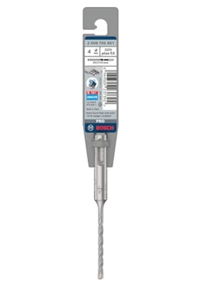 Ayrex 1x Pro Sds Plus-5x Kırıcı Delici Delme Ucu Donatılı Beton, Beton, Ø 4,00 Mm, Professional Aksesuar Kırıc