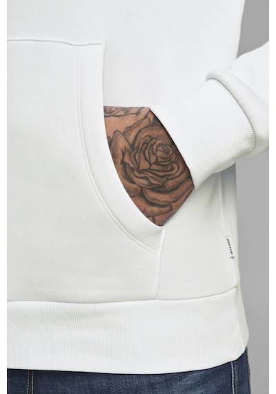 Jack & Jones Jack Jones Erkek Sweatshirt 12137054 Whıte 479338 Beyaz