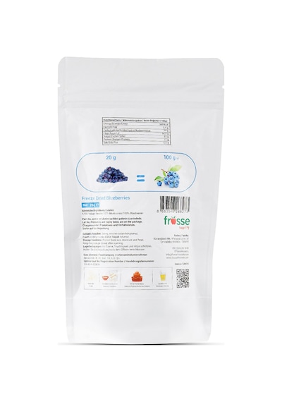 Freeze Dry Kurutulmuş Yaban Mersini 100 Gr 100 G