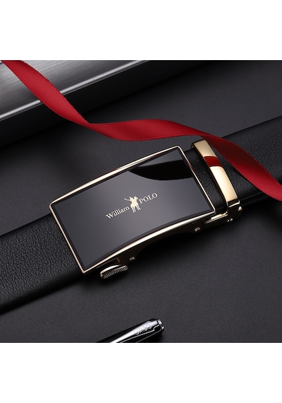 Williampolo Elite Otomatik Toka Hakiki Deri Kemer Gold