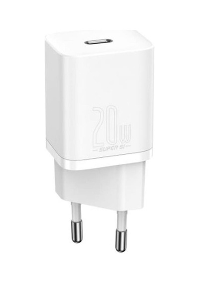 Baseus Ccsup-b02 Super Si Qc Beyaz Ccsup-b02 20w Type-c Şarj Cihazı