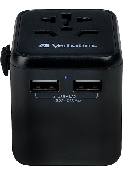 Verbatim 49543 Uta-01 Evrensel Seyahat Adaptörü - 2x Usb-a Port
