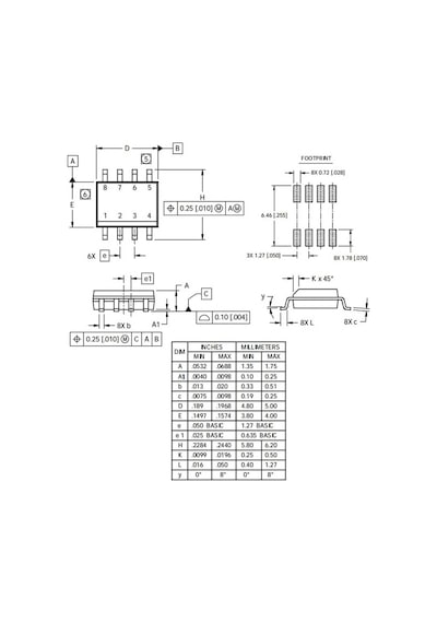 Ir2106 Smd Mosfet Sürücü Entegresi Soic-8