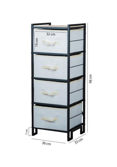 Digithome Metal 4 Çekmeceli Dolap Organizer Çok Amaçlı Düzenleyici Şifonyer Siyah Mrs-021 Kahverengi Digithome Metal 4 Çekmeceli Dolap Organizer Çok Amaçlı Düzenleyici Şifonyer Siyah Mrs-021 Kahverengi