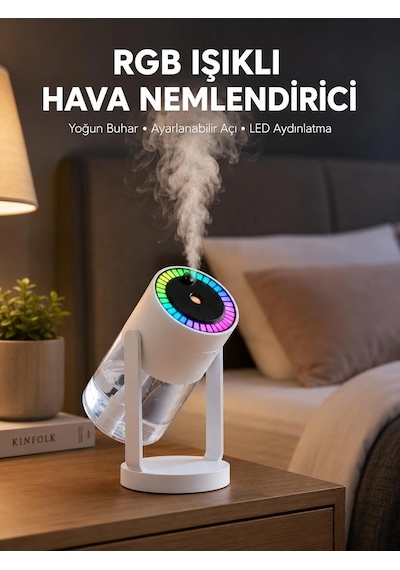 Gökyüzü Projektörlü Buhar Makinesi Ev Ofis Ve Araç Uyumlu Yeni Nesil
