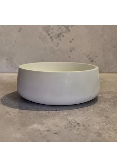 Dekoratif Yuvarlak Derin Tabak 17 Cm Çapında