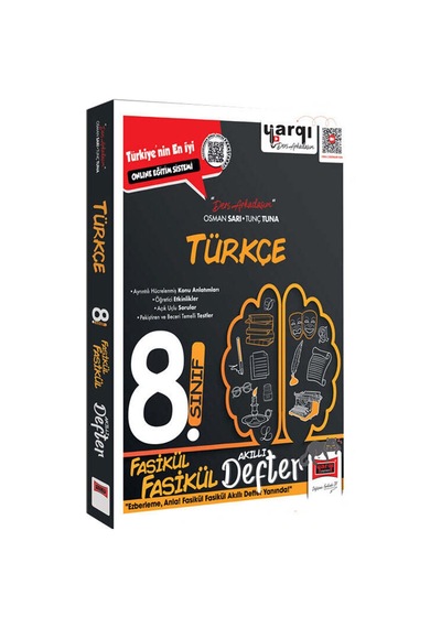 Yargı 8.sınıf Türkçe Akıllı Defter