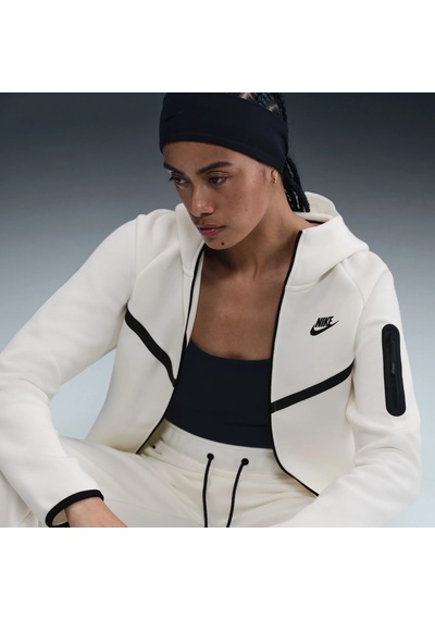 Nike Tech Fleece Windrunner Fz Hooded Kadın Sweatshirt-sportxstore Bej