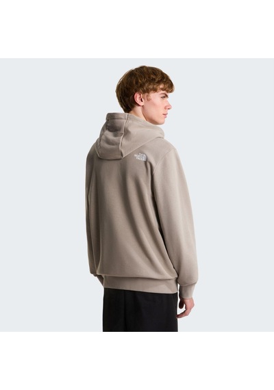 The North Face M Sımple Dome Lıght Regular Full Zıp Hoo Erkek Sweatshirt Nf0a8gq72mb1 Gri