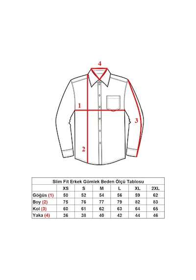 Dicotto İndigo Dar Kesim Micro Kumaş Kol Düğmeli Slim Fit Erkek Gömlek - 201-5 001