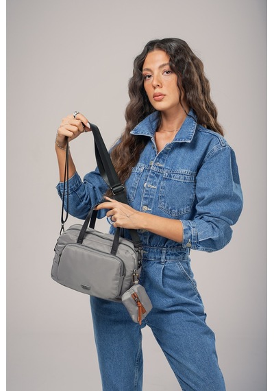 Ççs Kadın Omuz Çantası Ccs17741 GRİ