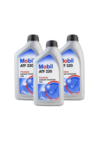 Mobil Atf 220 Kırmızı Şanzıman ve Direksiyon Yağı 3 x 1 L