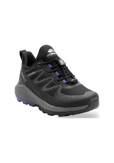 Forelli Beyge Kadın Siyah-mor 36-40 Waterproof Outdoor Ayakkabı Siyah