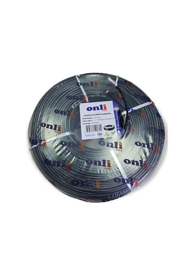 Onli 2x0,50 250m 2+1 Pe Outdoor Cctv Siyah Kablo-208382