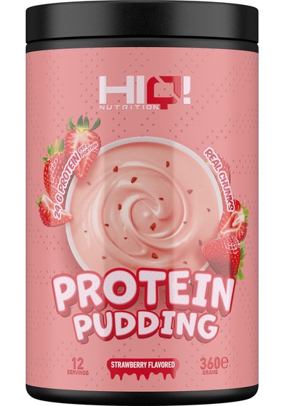 Hıq Protein Puding 360g Strawberry Flavored