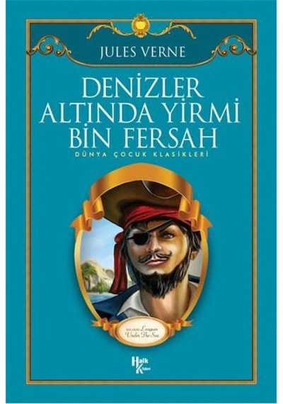 Denizler Altında Yirmi Bin Fersah - Jules Verne - Halk Kitabevi