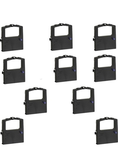 Print Şerit Oki Ml 520 + 521 Uyumlu Şerit 8 + 2 10 Adet Kartuş No