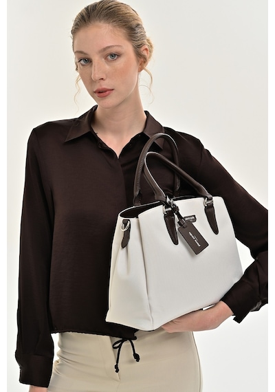 Pierre Cardin Kadın Omuz Çanta Beyaz 05pc26y111261-ımp By