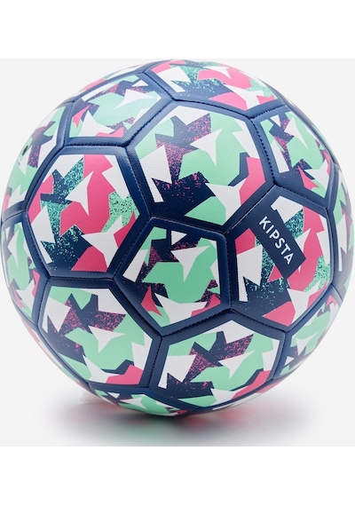 Heugers Decathlon Kipsta Öğretici Futbol Topu 4 Numara Learning Ball Mavi Mor Top Şişirme Aparatı Yeşil