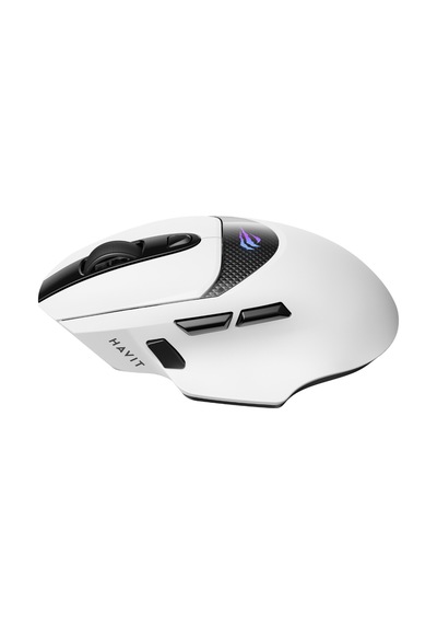 Havit Gamenote Houyi-m2 Pro Kablosuz Gaming Mouse - 22.000 Dpı, 76g, Kablolu, 2.4ghz, Bt 5.4, Paw3311 Beyaz