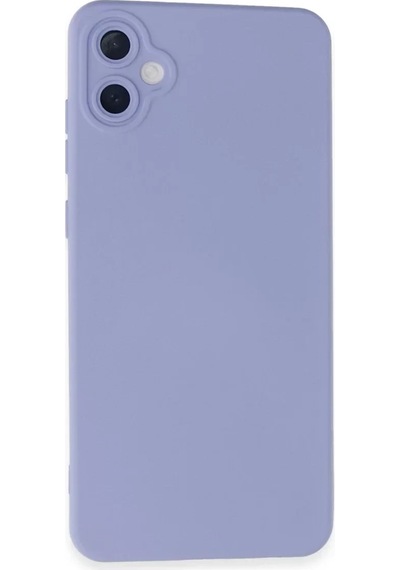 Newface Samsung Galaxy A05 Kılıf Nano İçi Kadife Silikon - Lila