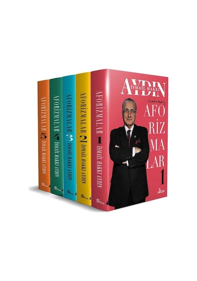 Aforizmalar Seti - 5 Kitap Takım - İsmail Hakkı Aydın - Girdap