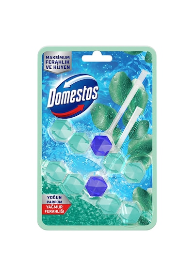 Domestos Wc Blok Yoğun Parfümlü Yağmur Ferahlığı 2x50 G 2 Adet
