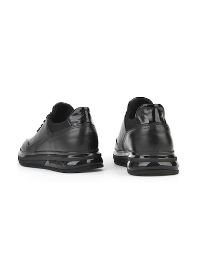 Ziya, Erkek Hakiki Deri Sneaker 153498z1760 Siyah 153498z1760 000 Siyah