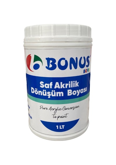 Bonus Saf Akrilik Su Bazlı Dönüşüm Boyası 1 L