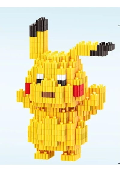 Pikachu 580 Parça Mini Blocks-418