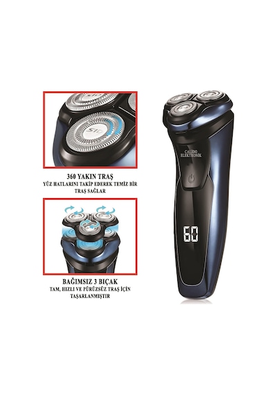 Vgr V306 Islak ve Kuru Şarjlı Tıraş Makinesi