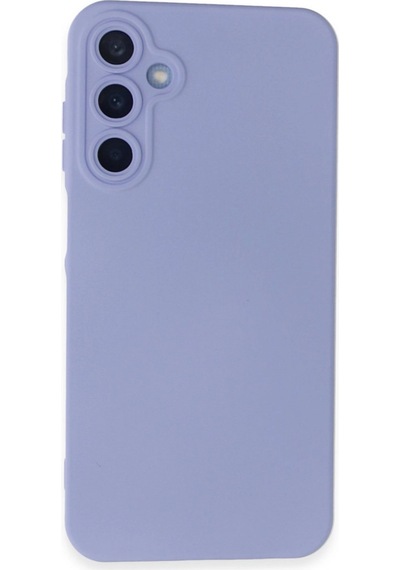 Samsung Uyumlu Galaxy A25 5g Kılıf Nano İçi Kadife Silikon Lila
