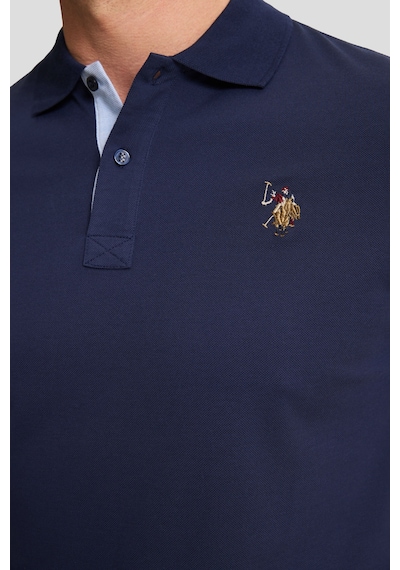 U.s. Polo Assn. Erkek Lacivert Tişört Basic 50324937-vr033