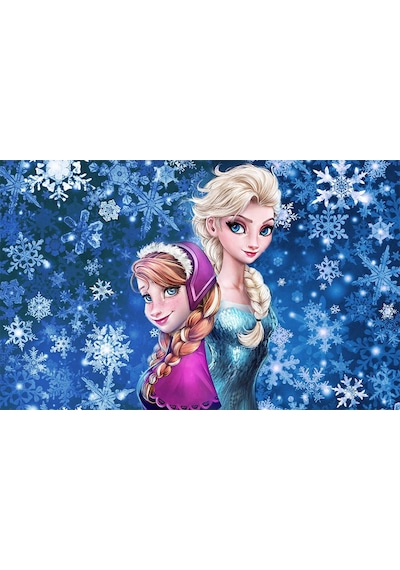 Elsa Karlar Ülkesi Duvar Kağıdı Frozen Çocuk Odaları Için (397454979)