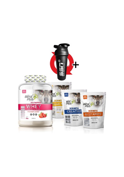 Bpn Eco Tactical Kombinasyon Paketi(Whey Protein Çilek)