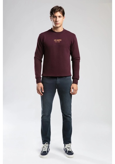 Lee Cooper Erkek Sweat 261 Lcm 241040 4201 Mürdüm Mürdüm