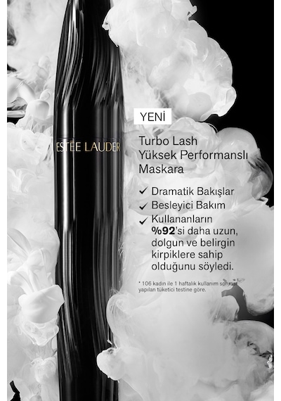 Estee Lauder Turbo Lash Volume+Lenght Maskara 01 Siyah