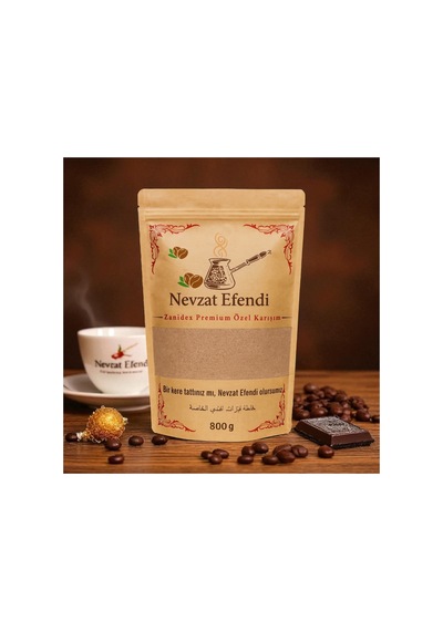 Nevzat Efendi Zanidex Premium 800g Özel Karışım Kahve Diğer